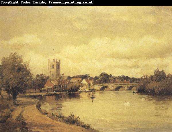 Alfred de breanski Henley-on-Thames (mk37)